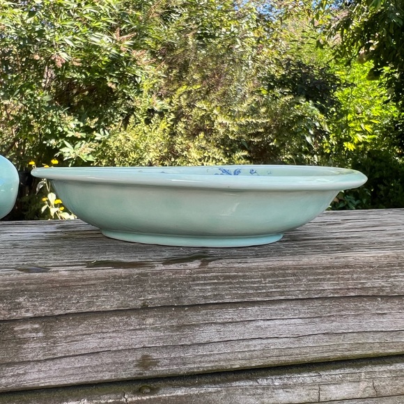 Charlotte Royal Crownford Staffordshire England Soap dish And Pitcher Set - Picture 9 of 15